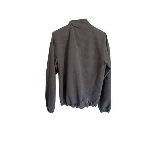 The North Face Mens Gray Tekware Grid 1/4-Zip FlashDry Pullover Jacket Small - Picture 3 of 9